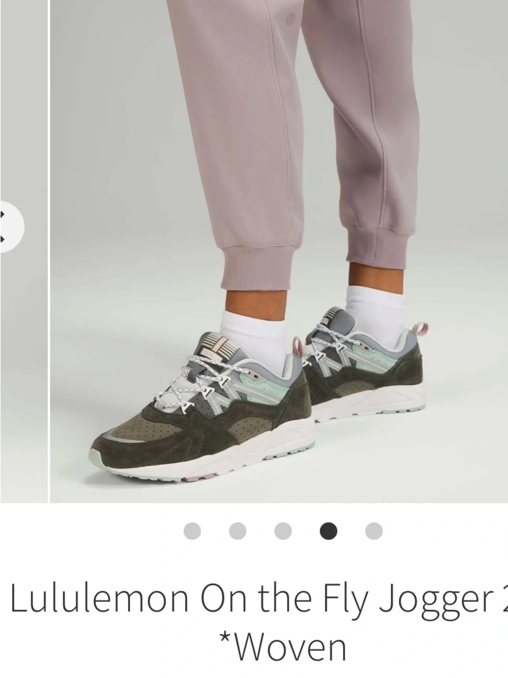 lululemon athletica On the Fly Woven Jogger - Dark Chrome Taupe